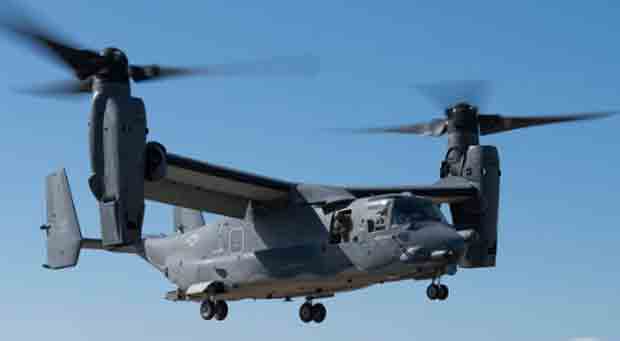 U.S Air Forces Grounds Entire Fleet of V-22 Ospreys Following Deadly Crash