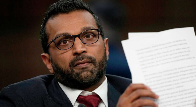 Newly confirmed FBI Director Kash Patel Puts Deep State on Notice: 'We'll Hunt You Down in every Corner of This Planet'